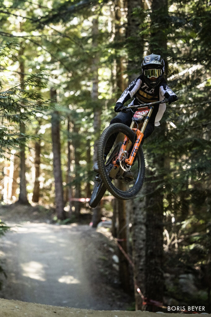 Bike park riding dh technique